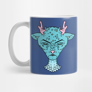 Cautious Ocean Deer Mug